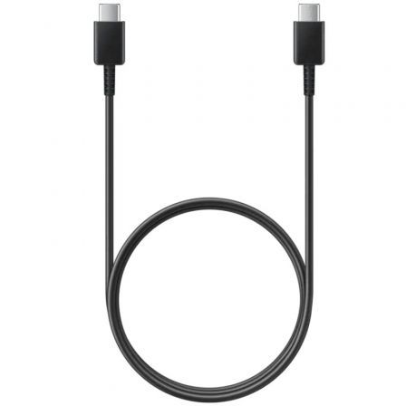 Samsung Cable USB-C a USB-C EP-DA705BBEGWW Negro 1m Samsung Cable USB-C a USB-C EP-DA705BBEGWW Negro 1m
